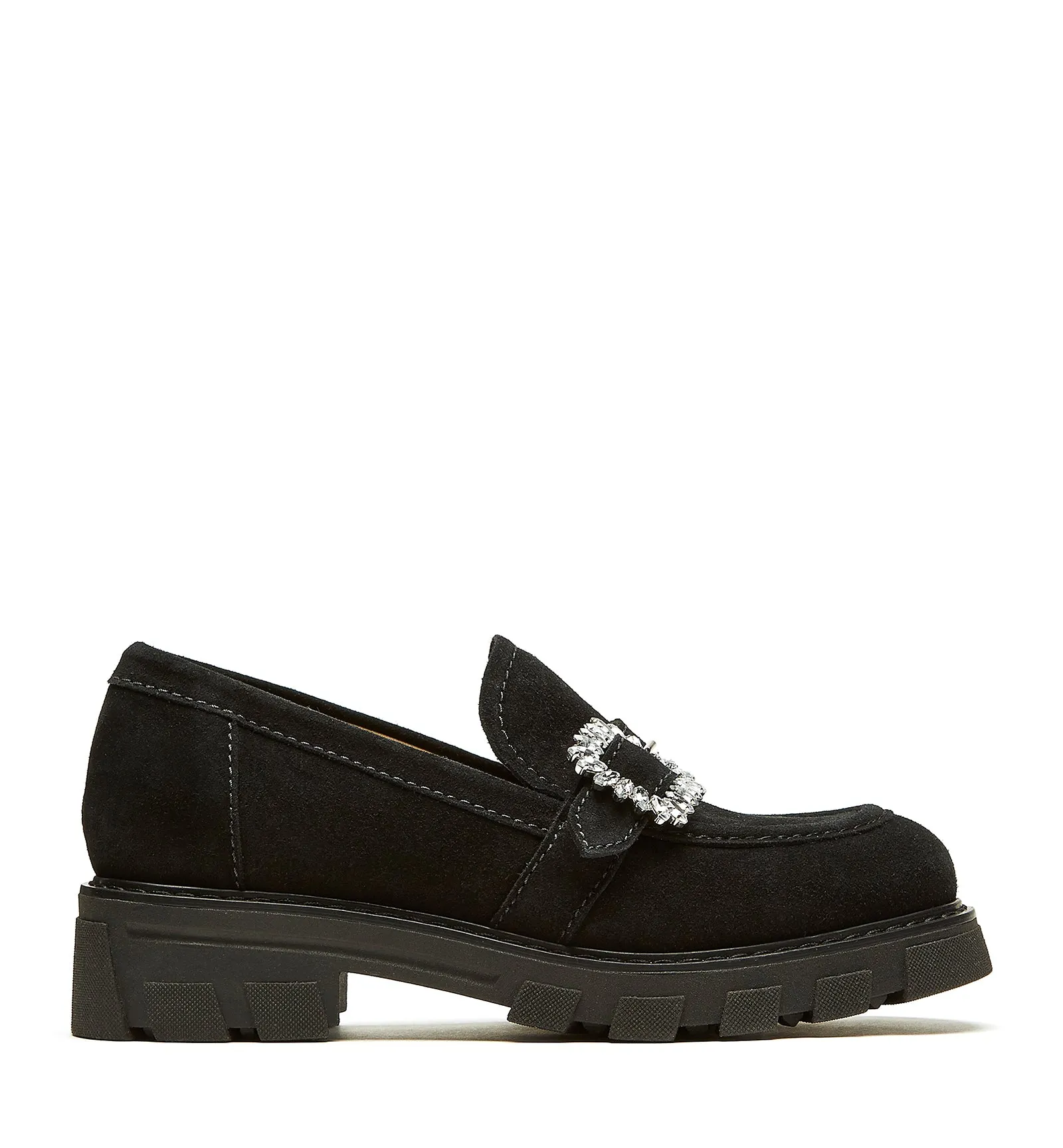 DIANE SUEDE LOAFER sold by La CANADIENNE