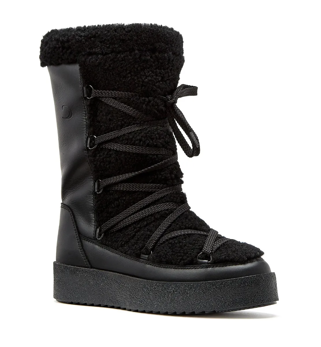 EDGAR SHEARLING-LINED LEATHER BOOT sold by La CANADIENNE product image thumbnail 2