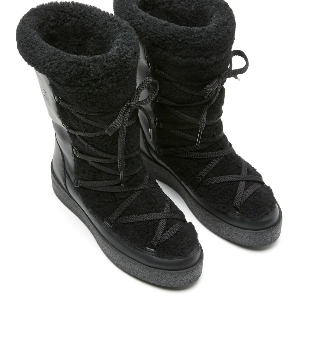 EDGAR SHEARLING-LINED LEATHER BOOT sold by La CANADIENNE product image thumbnail 3