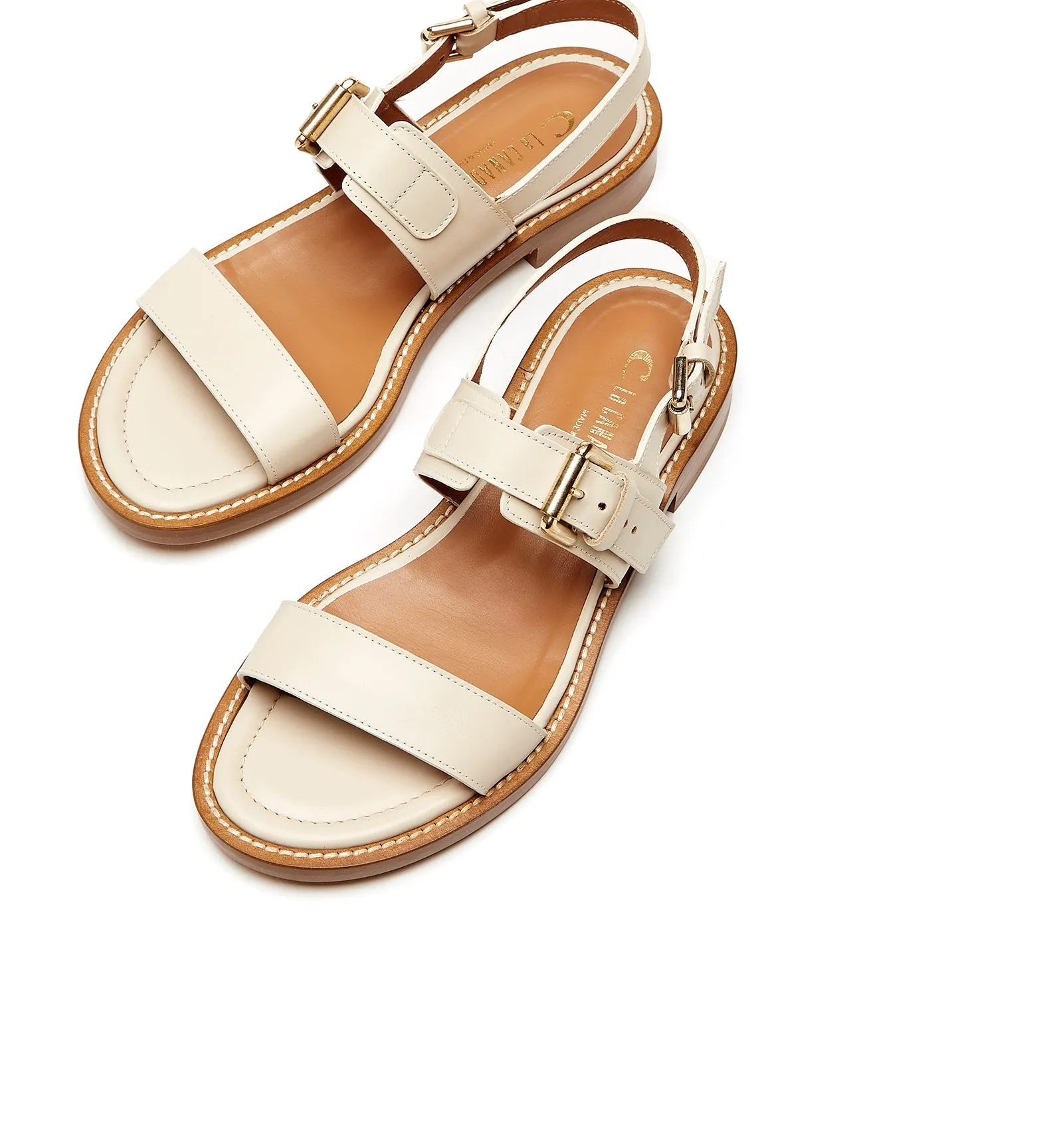 REVIVE LEATHER SANDAL sold by La CANADIENNE product image thumbnail 3