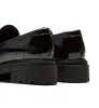 DELLA CRINKLE LEATHER LOAFER sold by La CANADIENNE