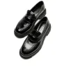 DELLA CRINKLE LEATHER LOAFER sold by La CANADIENNE