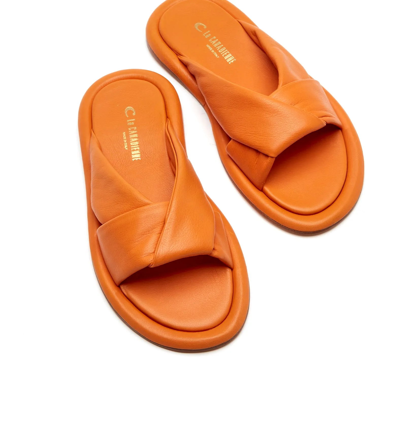 GABRIELLA LEATHER SANDAL sold by La CANADIENNE product image thumbnail 3