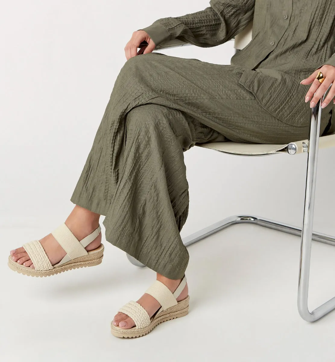 CASABLANCA FABRIC ESPADRILLE sold by La CANADIENNE product image thumbnail 5