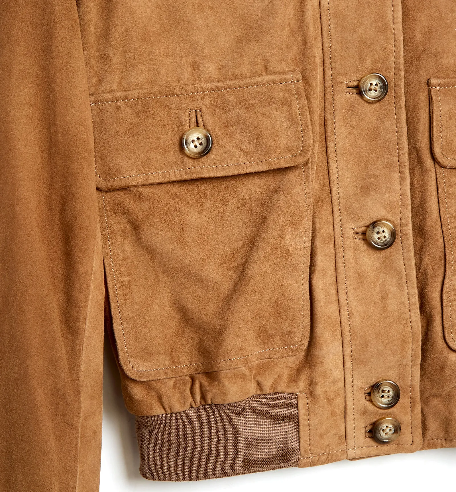 FLOW SUEDE JACKET sold by La CANADIENNE product image thumbnail 4