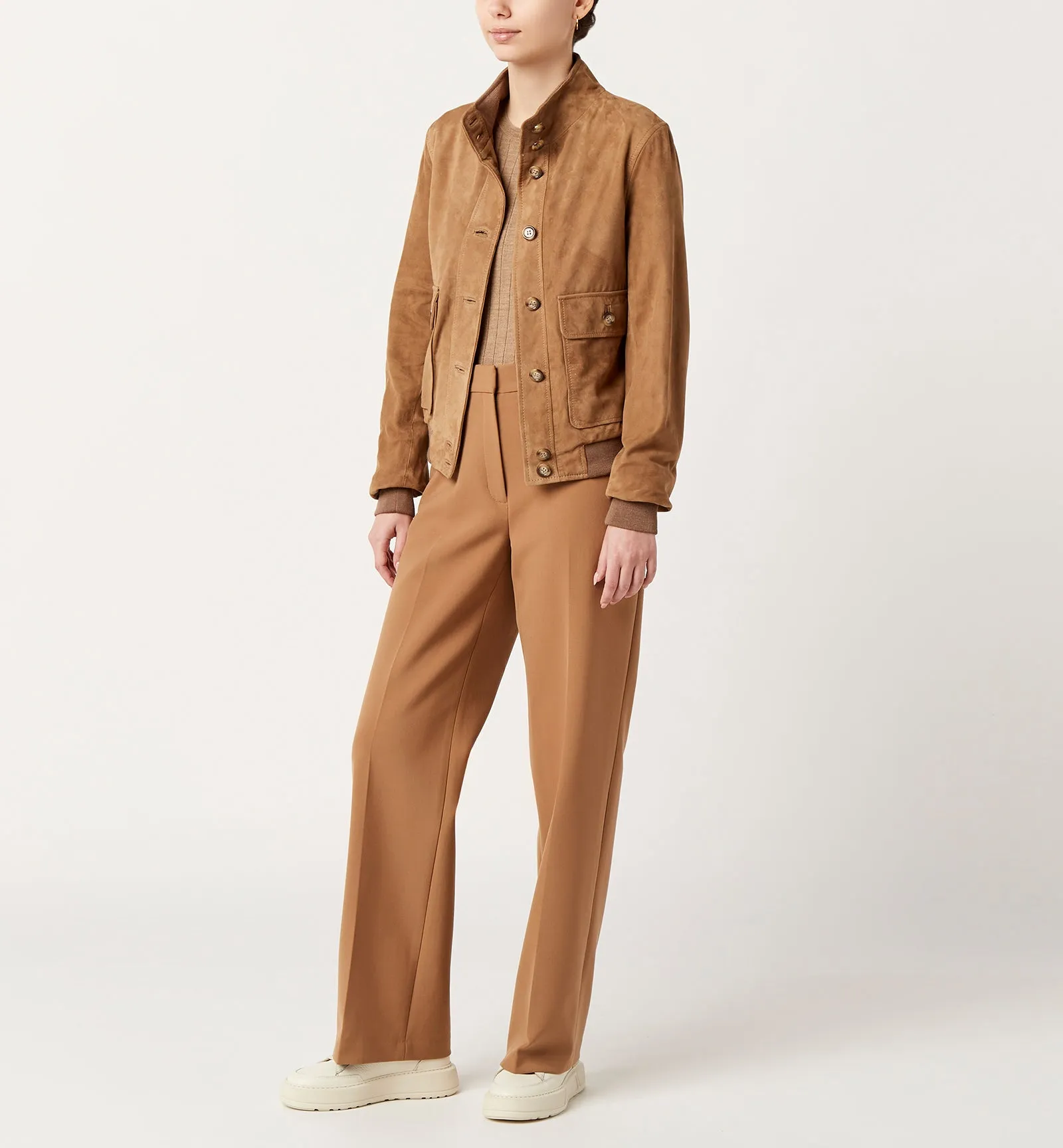 FLOW SUEDE JACKET sold by La CANADIENNE product image thumbnail 2