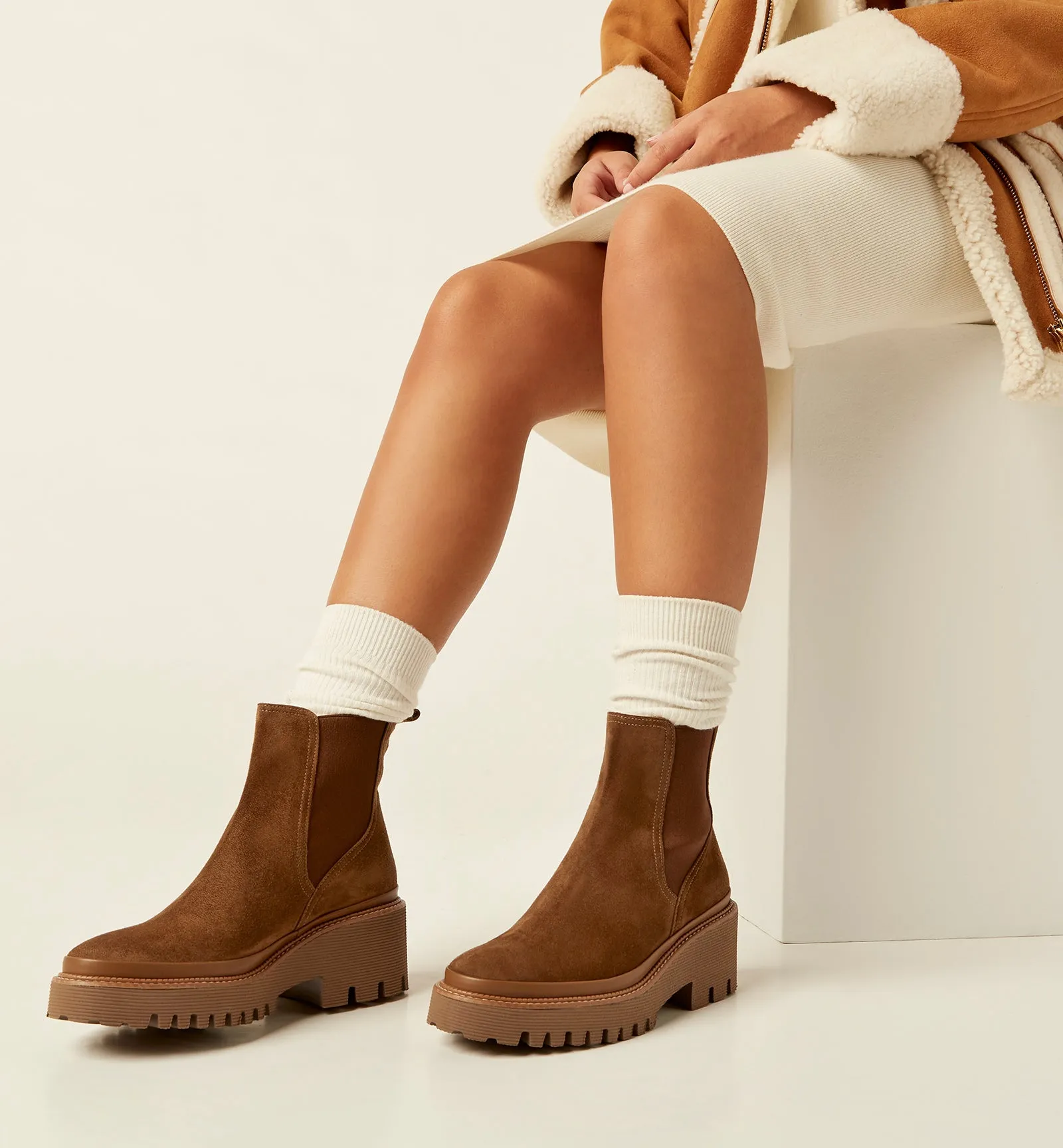 YARON SUEDE BOOTIE sold by La CANADIENNE