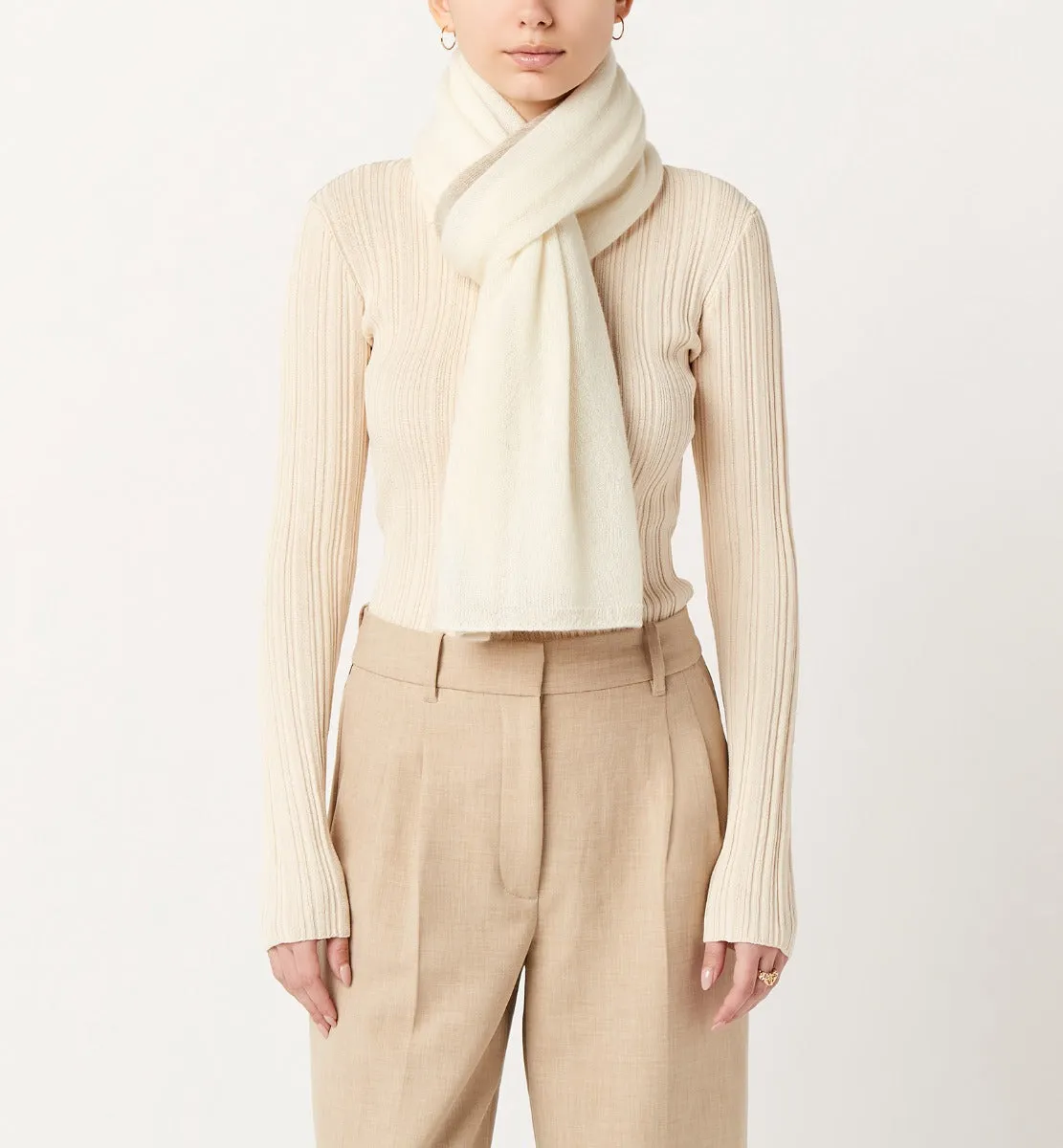 WARMER CASHMERE PONCHO sold by La CANADIENNE product image thumbnail 4