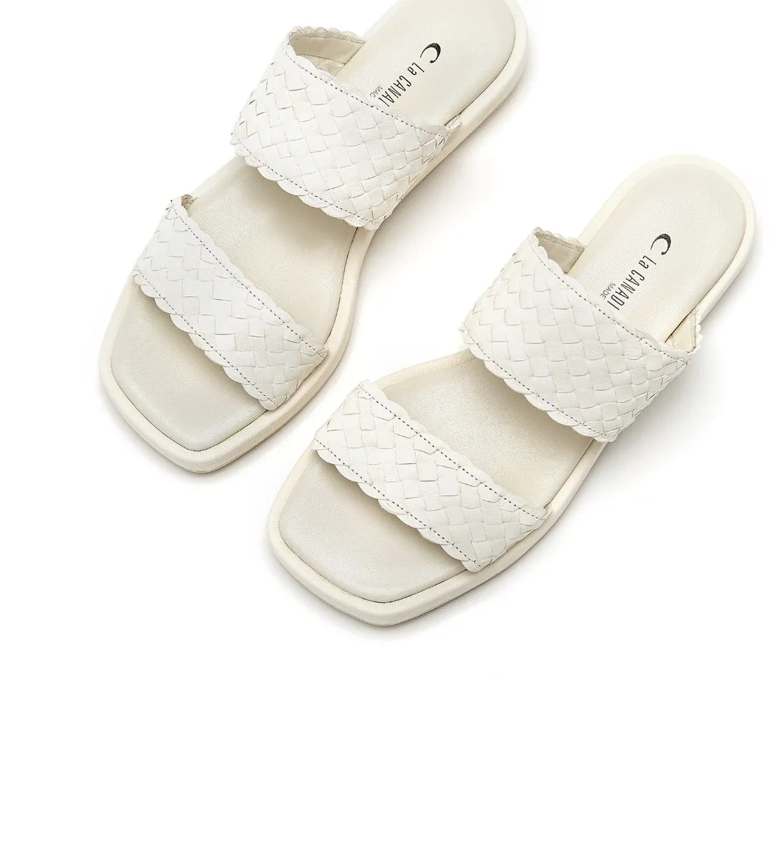 PURLEY WOVEN LEATHER SANDAL sold by La CANADIENNE product image thumbnail 4