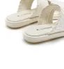 PURLEY WOVEN LEATHER SANDAL sold by La CANADIENNE