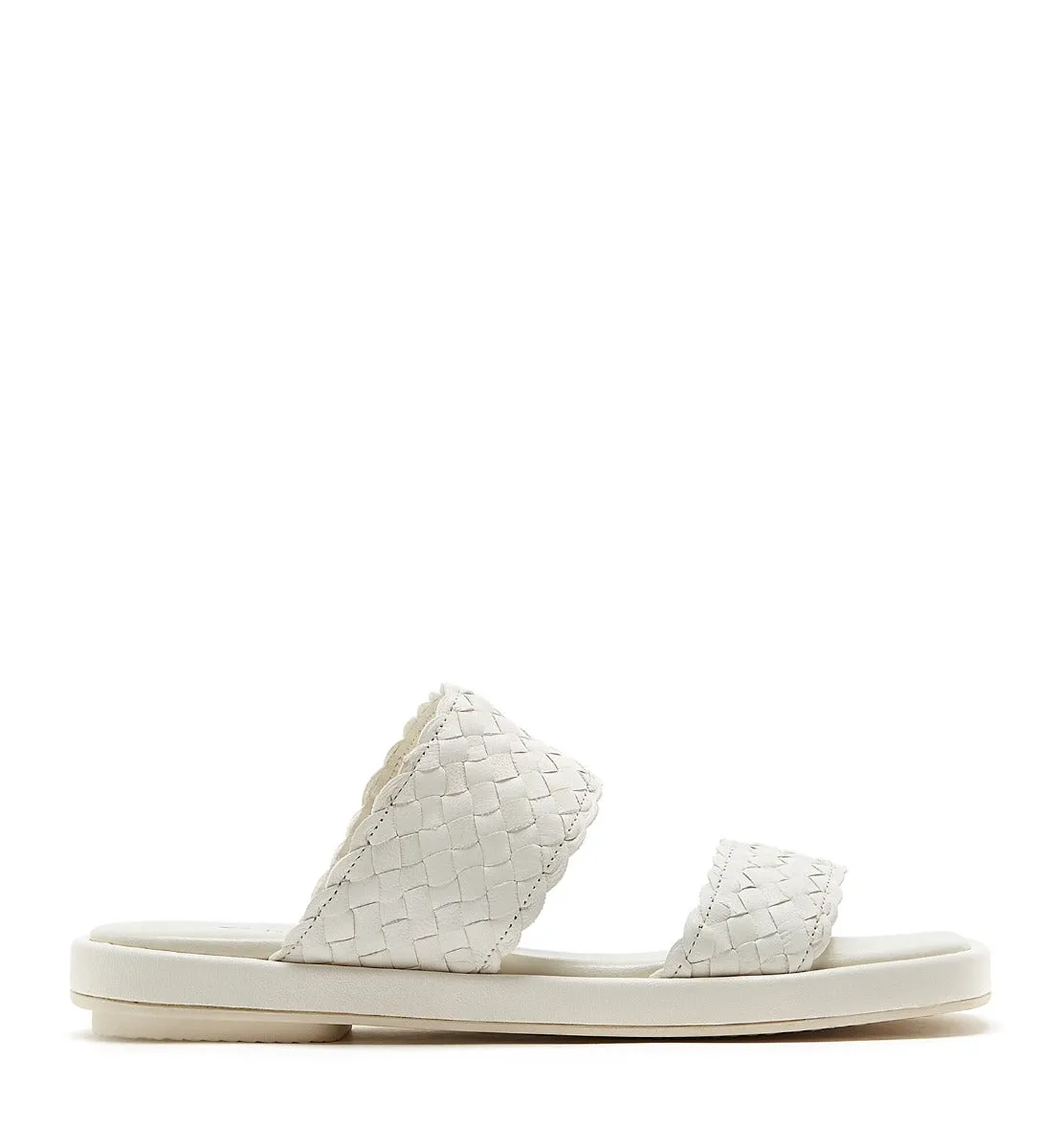 PURLEY WOVEN LEATHER SANDAL sold by La CANADIENNE