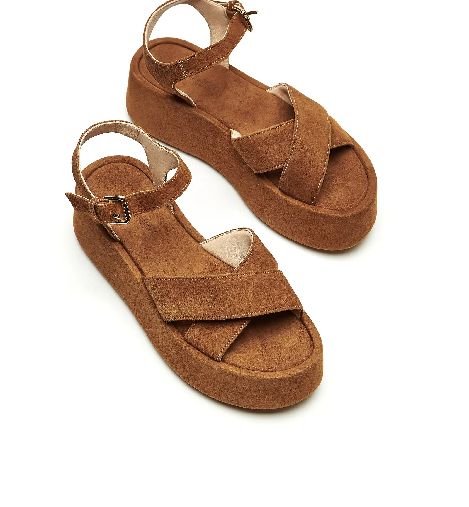 KINSLEY SUEDE SANDAL sold by La CANADIENNE product image thumbnail 3
