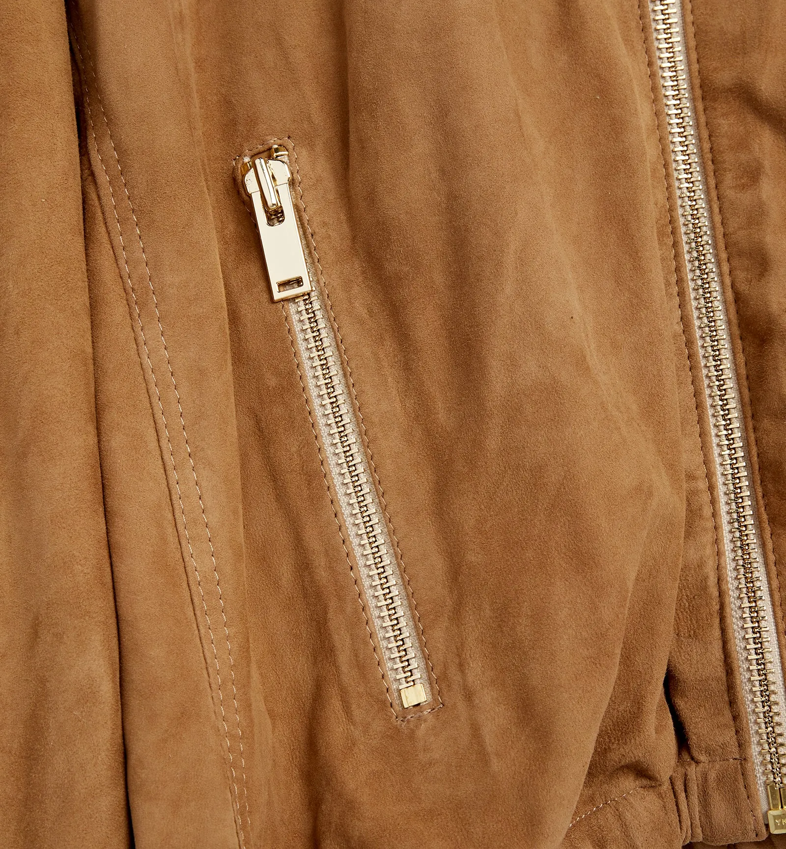 FATINA SUEDE BOMBER JACKET sold by La CANADIENNE product image thumbnail 4