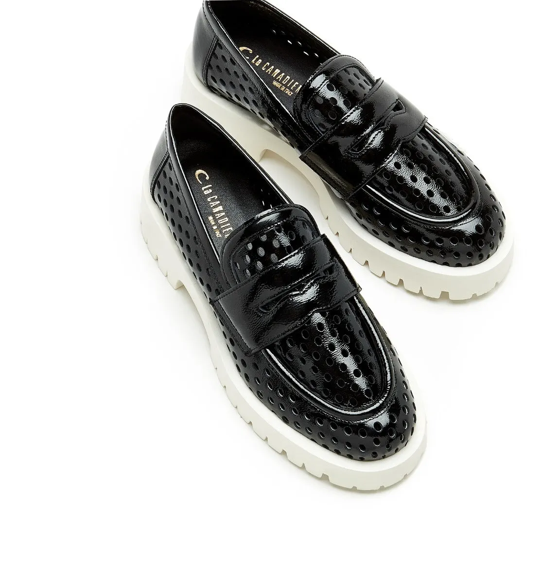 BELFORD PATENT LEATHER LOAFER sold by La CANADIENNE product image thumbnail 3