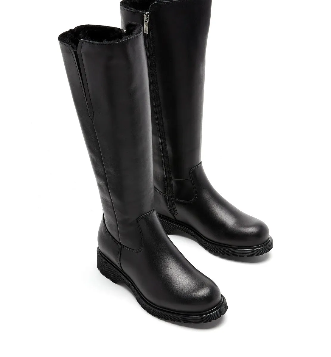 HELENE SHEARLING-LINED LEATHER BOOT sold by La CANADIENNE product image thumbnail 4