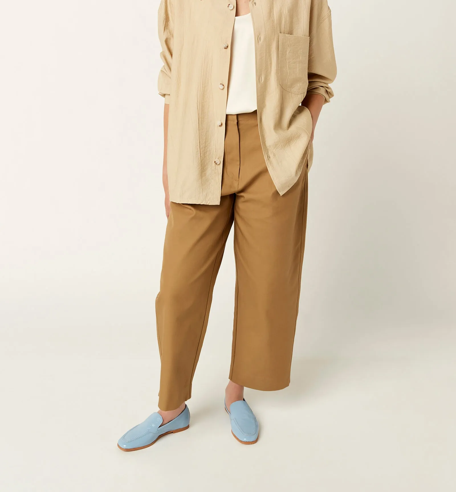 BREEZY CRINKLE LEATHER LOAFER sold by La CANADIENNE product image thumbnail 5