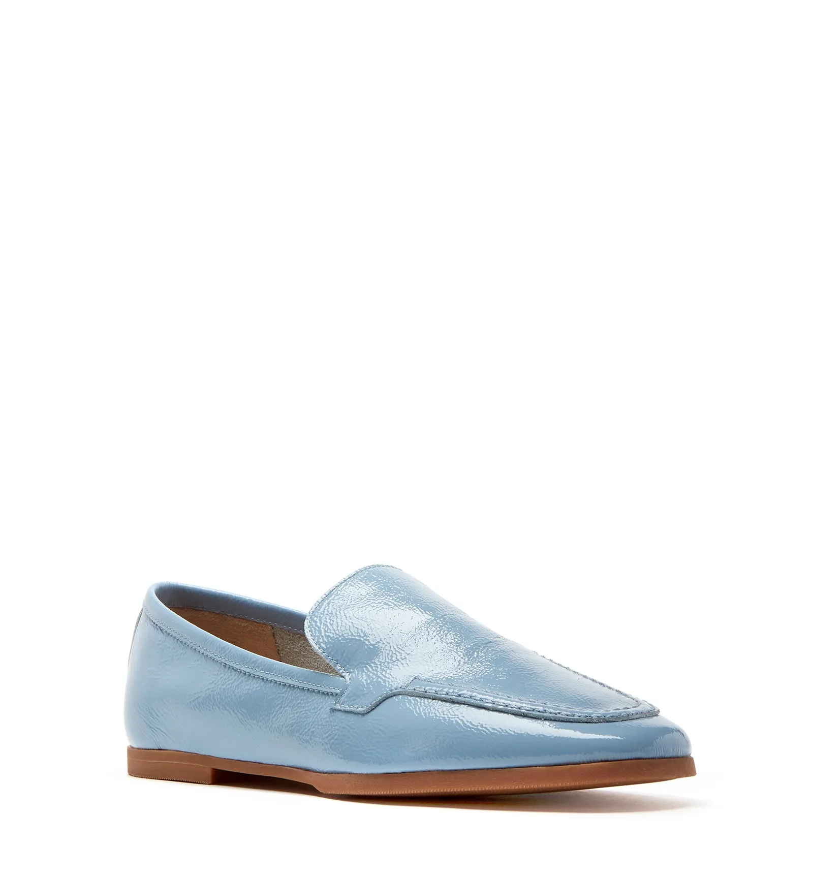 BREEZY CRINKLE LEATHER LOAFER sold by La CANADIENNE product image thumbnail 2