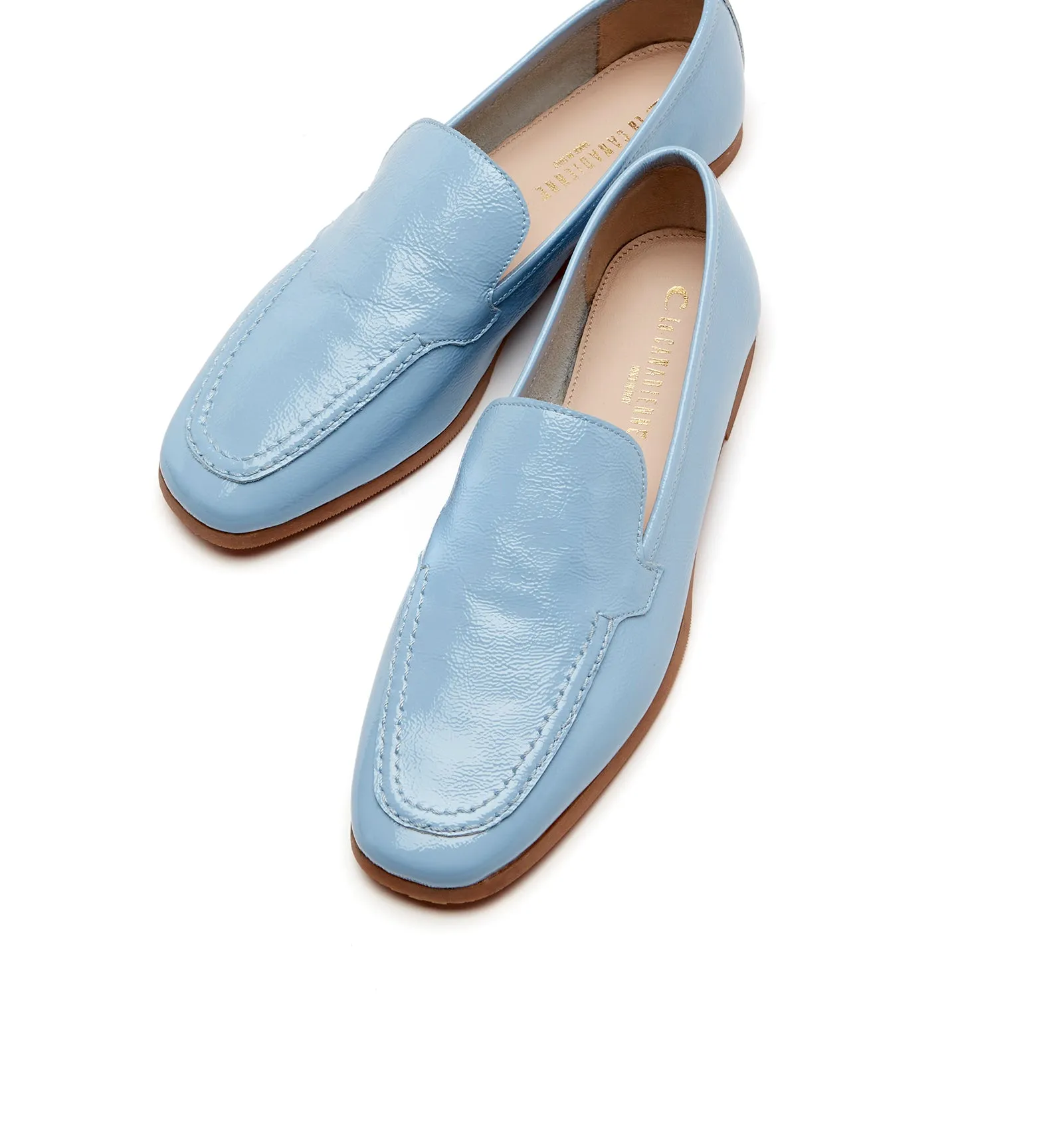 BREEZY CRINKLE LEATHER LOAFER sold by La CANADIENNE product image thumbnail 3