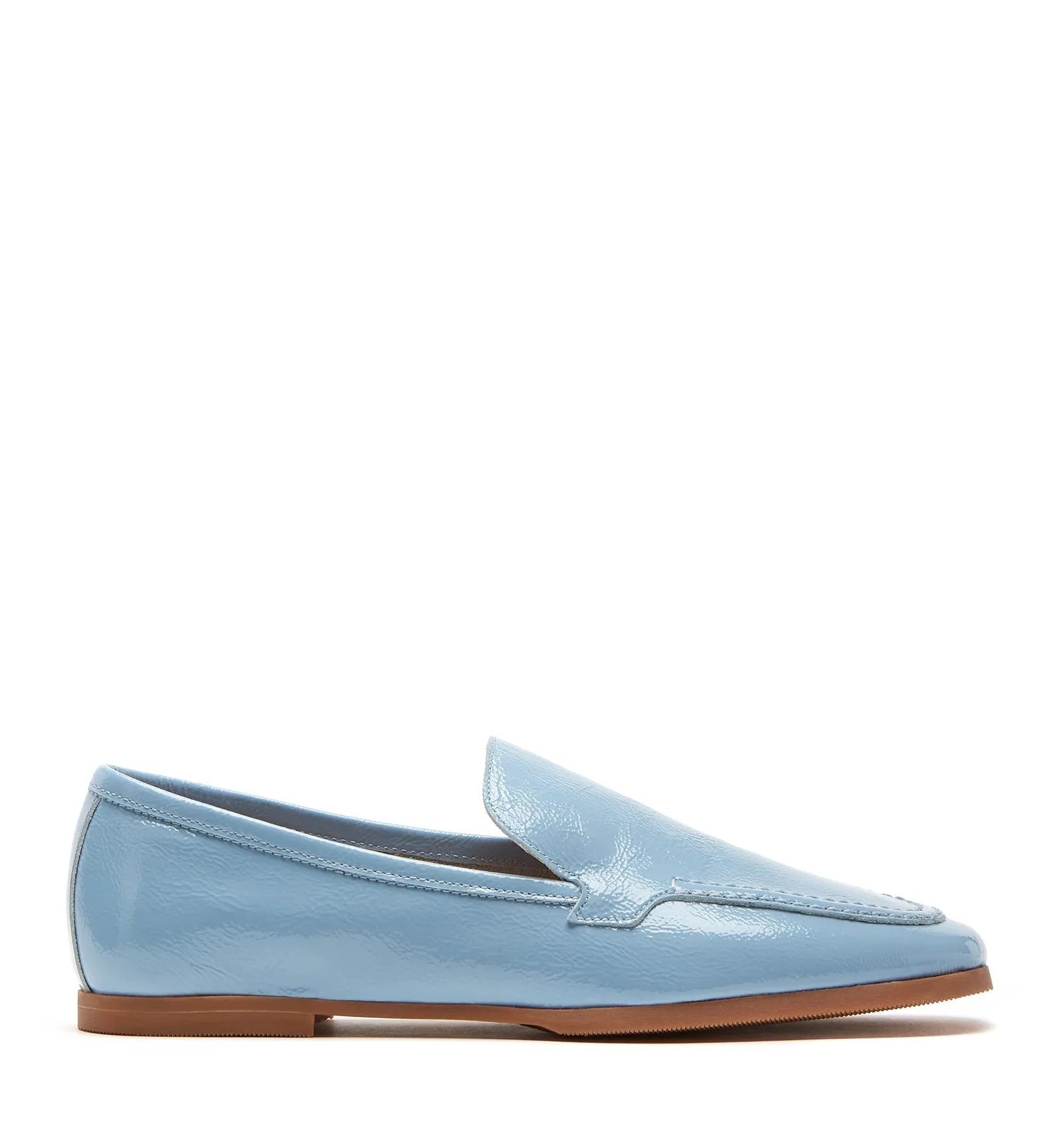 BREEZY CRINKLE LEATHER LOAFER sold by La CANADIENNE