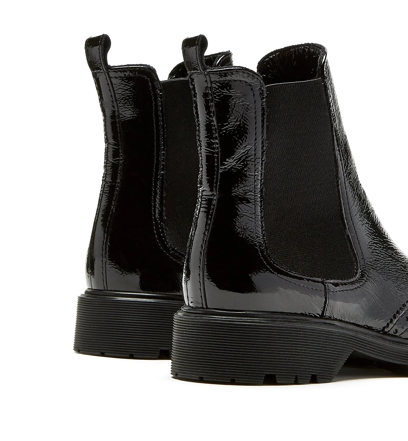 HALEY CRINKLE LEATHER BOOTIE sold by La CANADIENNE product image thumbnail 4