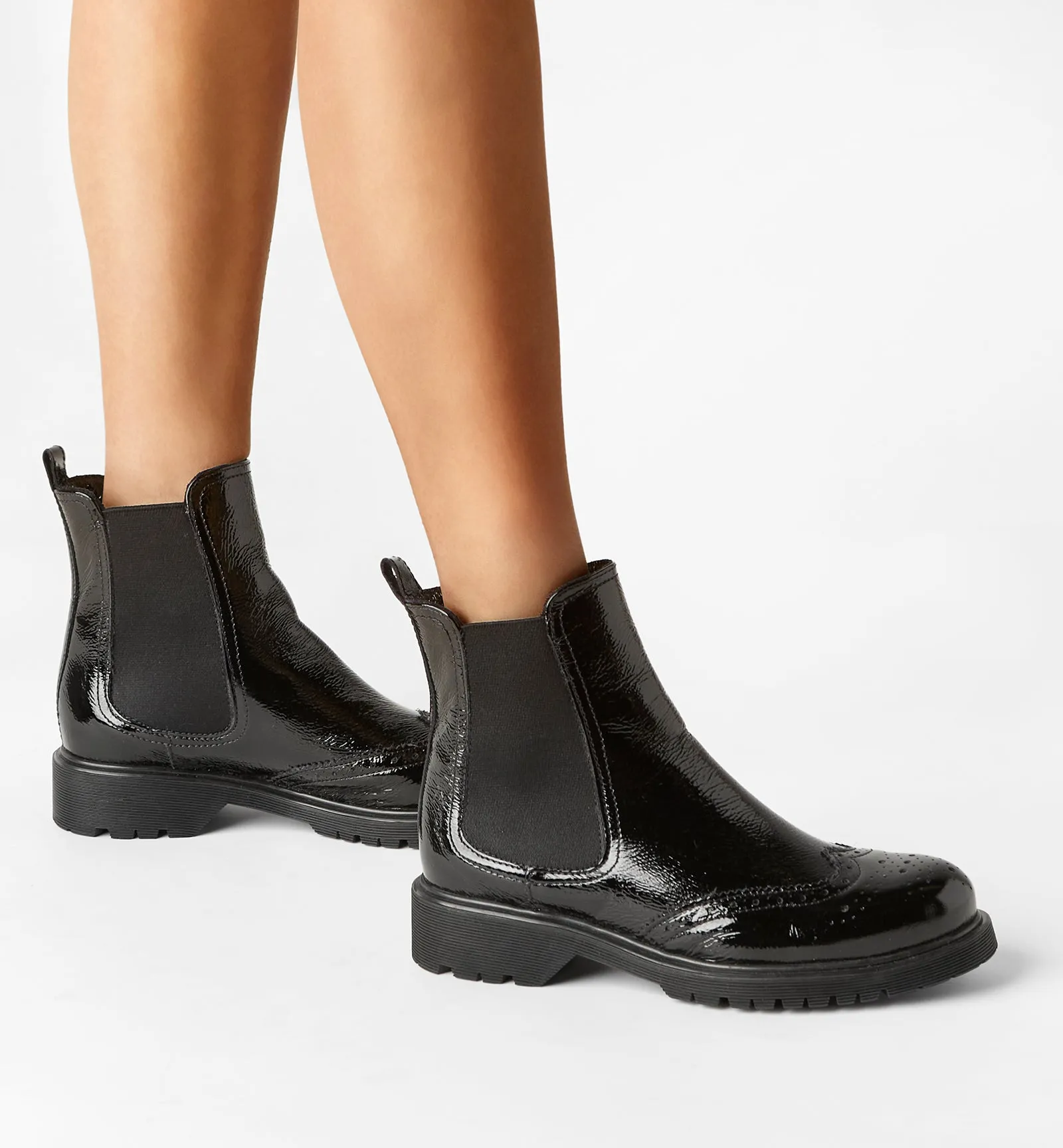 HALEY CRINKLE LEATHER BOOTIE sold by La CANADIENNE product image thumbnail 5