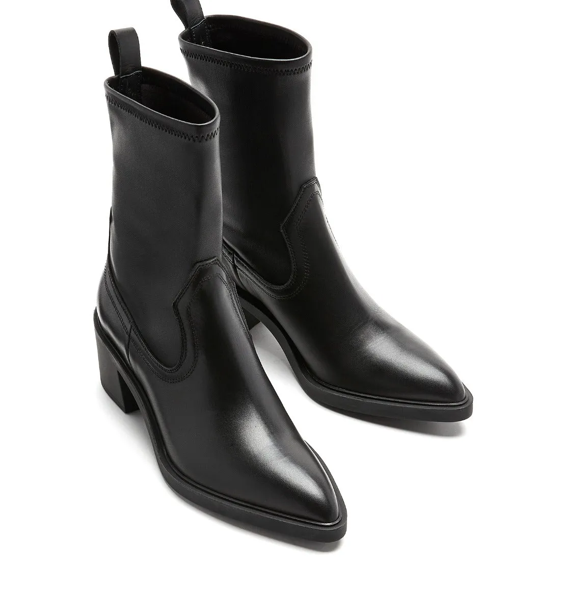 PARKS LEATHER BOOTIE sold by La CANADIENNE product image thumbnail 2