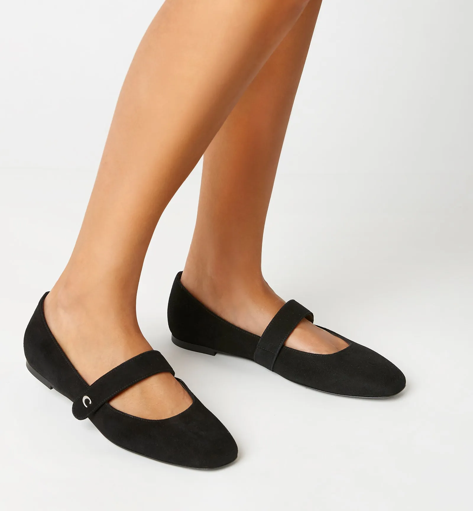 FIFER MARY JANE SUEDE FLAT sold by La CANADIENNE product image thumbnail 5