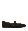 FIFER MARY JANE SUEDE FLAT sold by La CANADIENNE