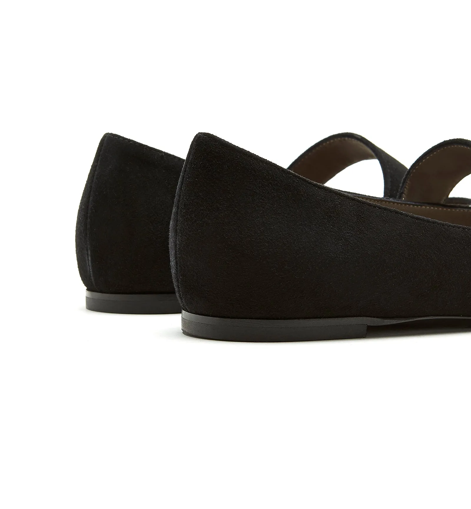 FIFER MARY JANE SUEDE FLAT sold by La CANADIENNE product image thumbnail 4