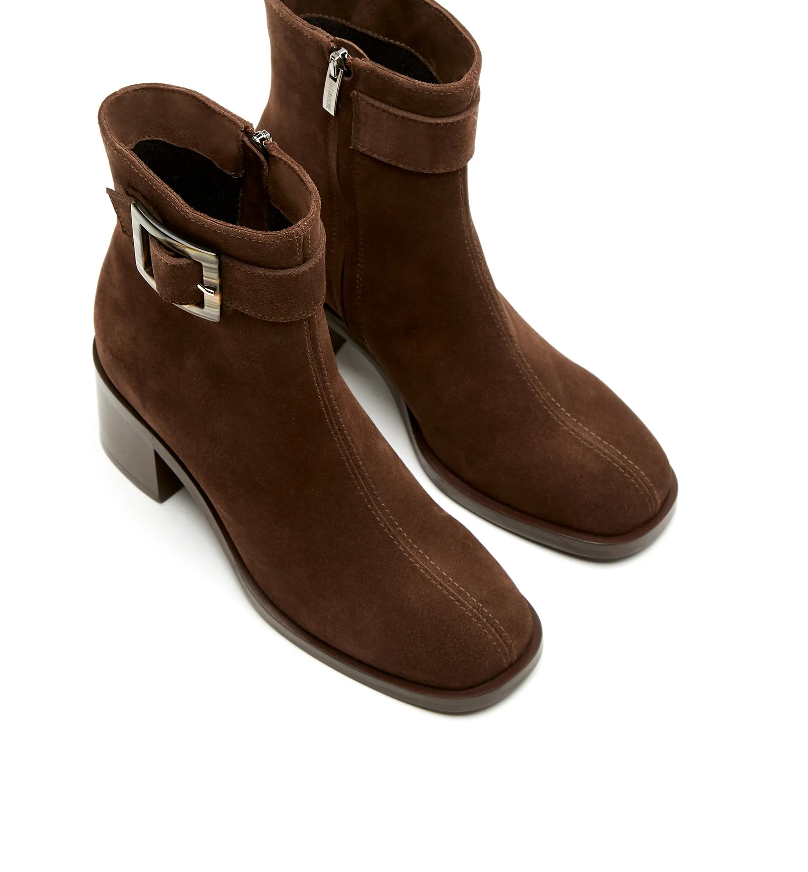 JUSTINE SUEDE BOOTIE sold by La CANADIENNE product image thumbnail 3