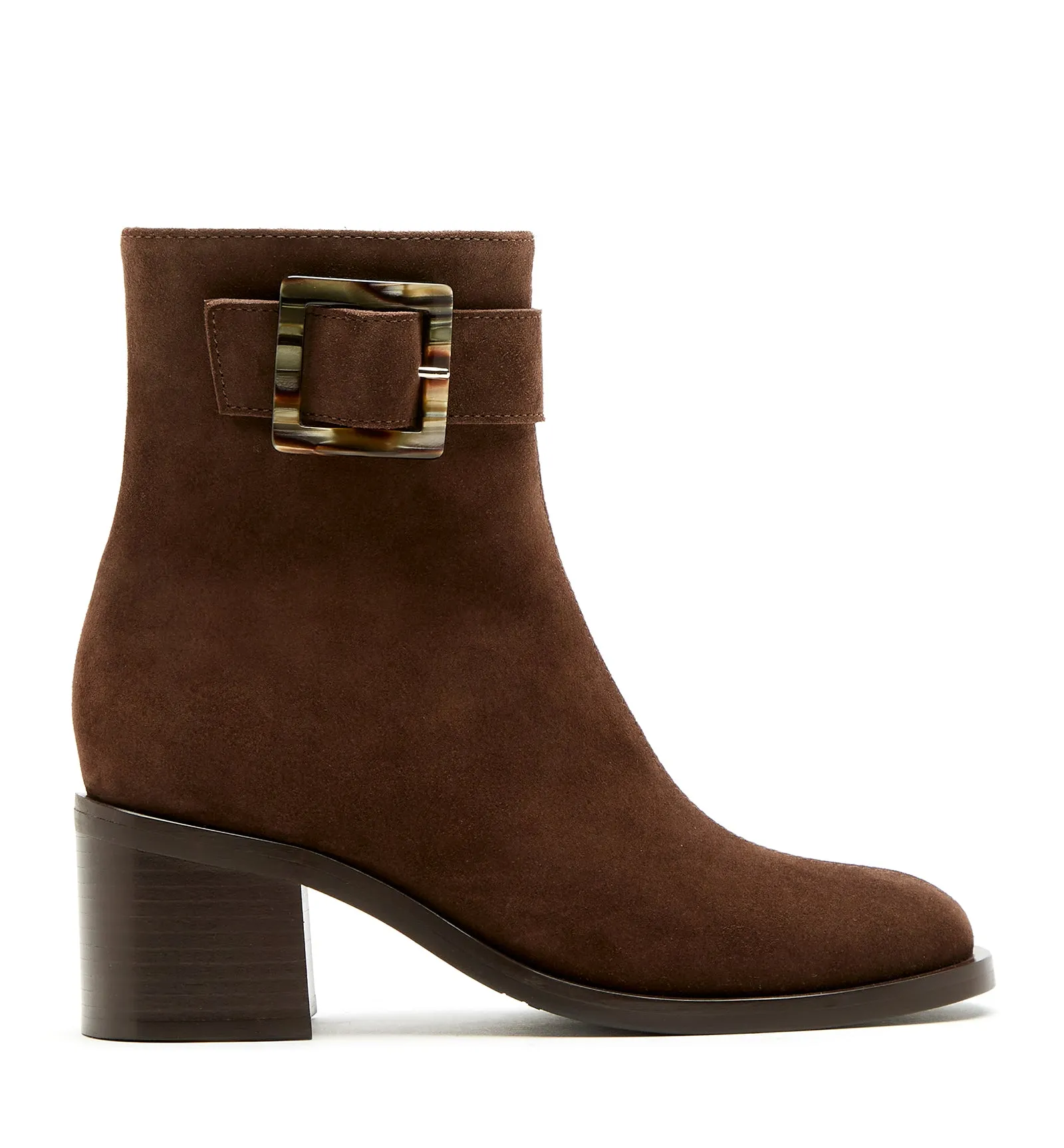 JUSTINE SUEDE BOOTIE sold by La CANADIENNE