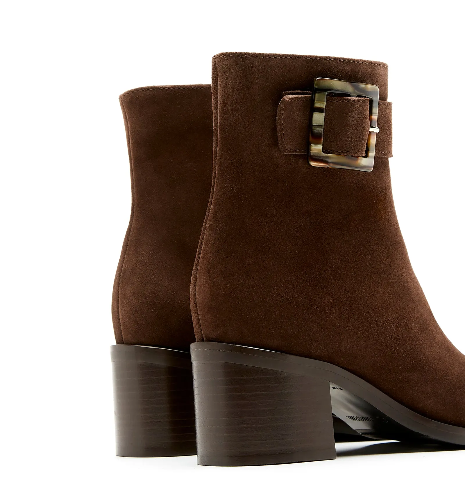 JUSTINE SUEDE BOOTIE sold by La CANADIENNE product image thumbnail 4