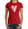 Lots of Love - Women's Word Art T-Shirt sold by LA Pop Art