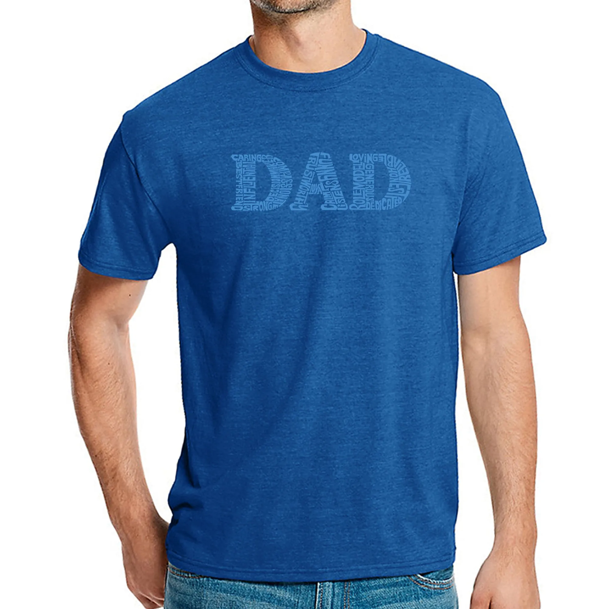 Dad - Men's Premium Blend Word Art Tshirt sold by LA Pop Art product image thumbnail 4