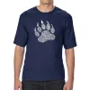 Types of Bears - Men's Tall Word Art T-Shirt sold by LA Pop Art