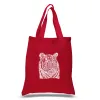 Big Cats - Small Word Art Tote Bag sold by LA Pop Art
