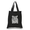 Big Cats - Small Word Art Tote Bag sold by LA Pop Art