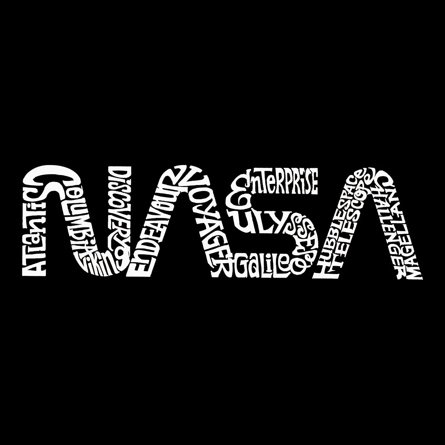 Worm Nasa - Women's Word Art Tank Top sold by LA Pop Art product image thumbnail 2