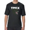 T-Rex Head  - Men's Tall and Long Word Art T-Shirt sold by LA Pop Art