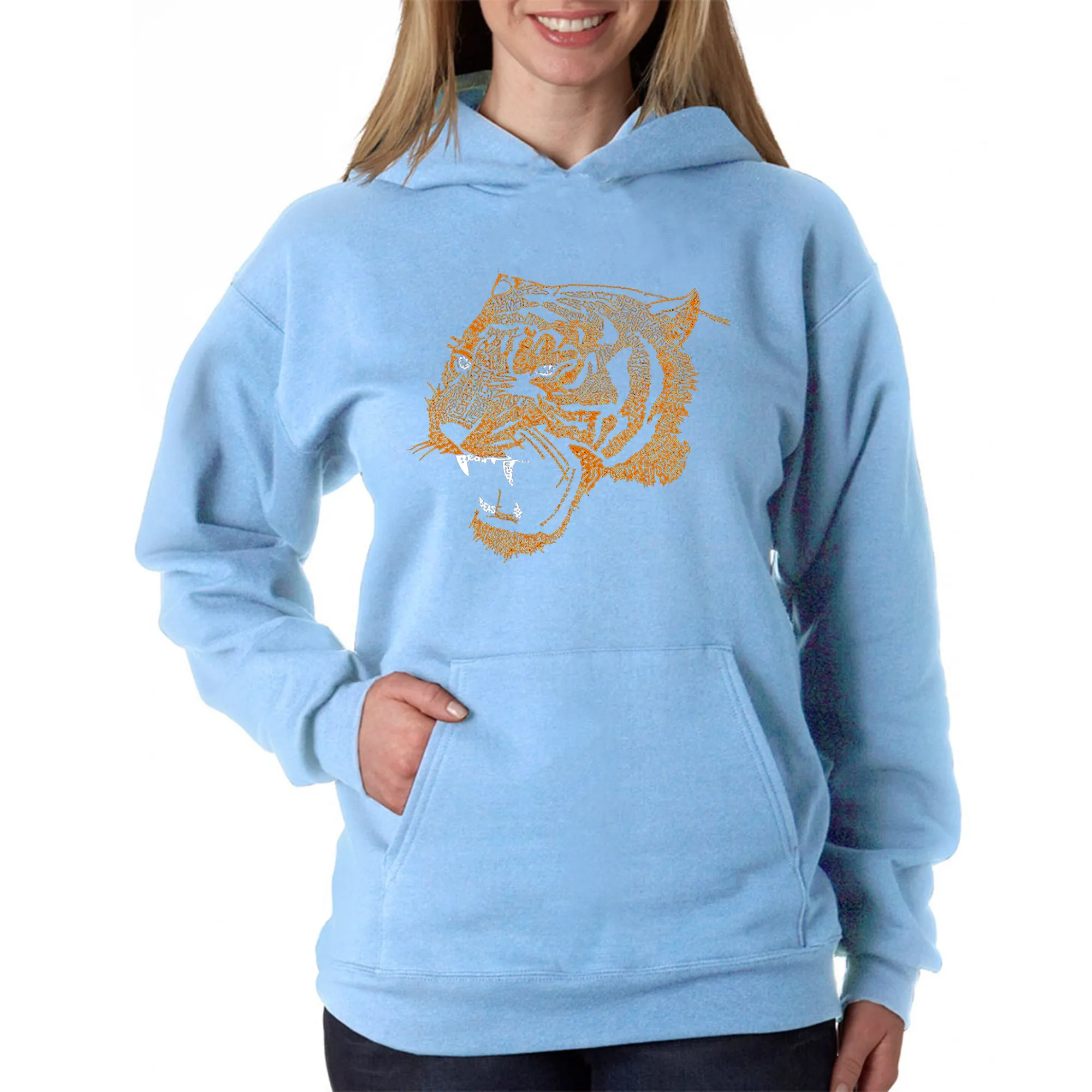 Beast Mode - Women's Word Art Hooded Sweatshirt sold by LA Pop Art product image thumbnail 5