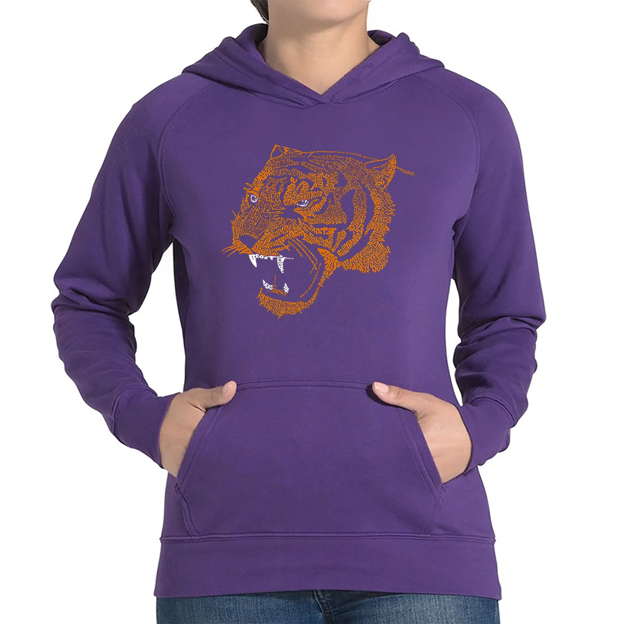 Beast Mode - Women's Word Art Hooded Sweatshirt sold by LA Pop Art product image thumbnail 3