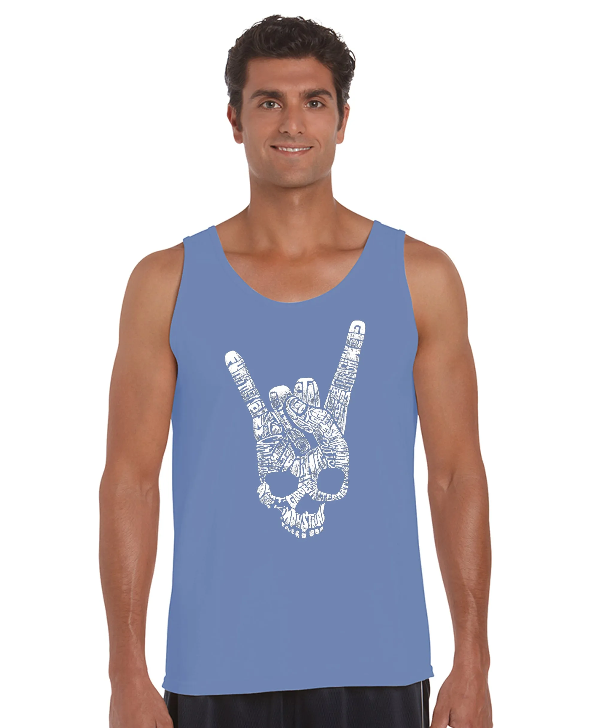 Heavy Metal Genres - Men's Word Art Tank Top sold by LA Pop Art product image thumbnail 5