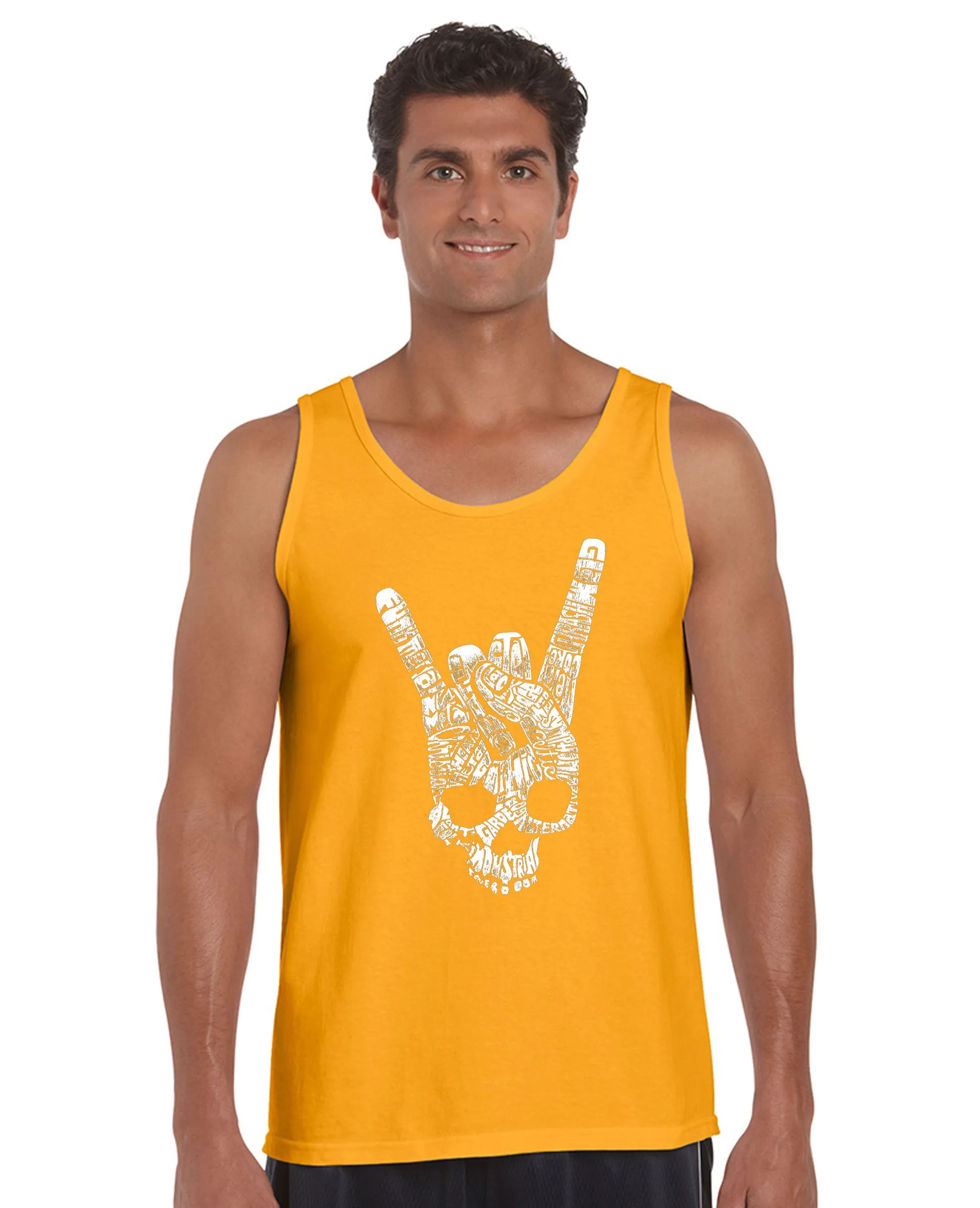 Heavy Metal Genres - Men's Word Art Tank Top sold by LA Pop Art product image thumbnail 3