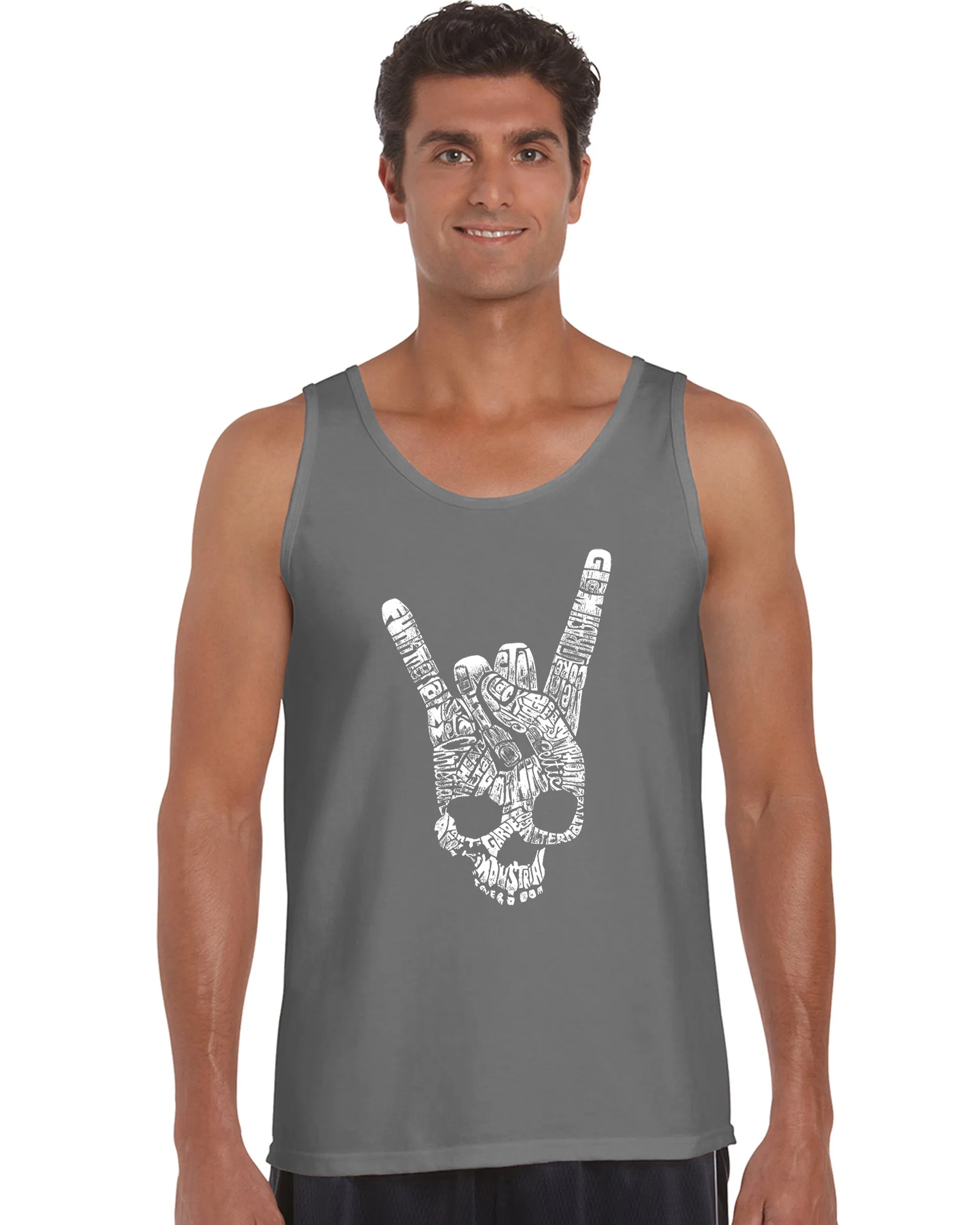 Heavy Metal Genres - Men's Word Art Tank Top sold by LA Pop Art product image thumbnail 4