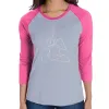 POPULAR YOGA POSES - Women's Raglan Baseball Word Art T-Shirt sold by LA Pop Art