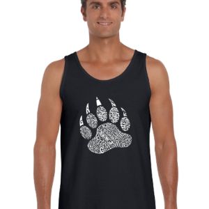 Types of Bears -  Men's Word Art Tank Top sold by LA Pop Art