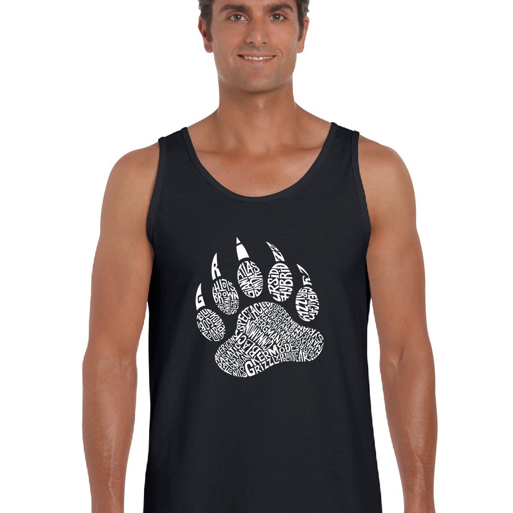 Types of Bears - Men's Word Art Tank Top sold by LA Pop Art