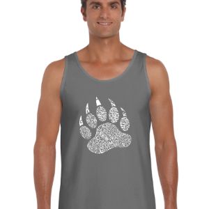 Types of Bears -  Men's Word Art Tank Top sold by LA Pop Art