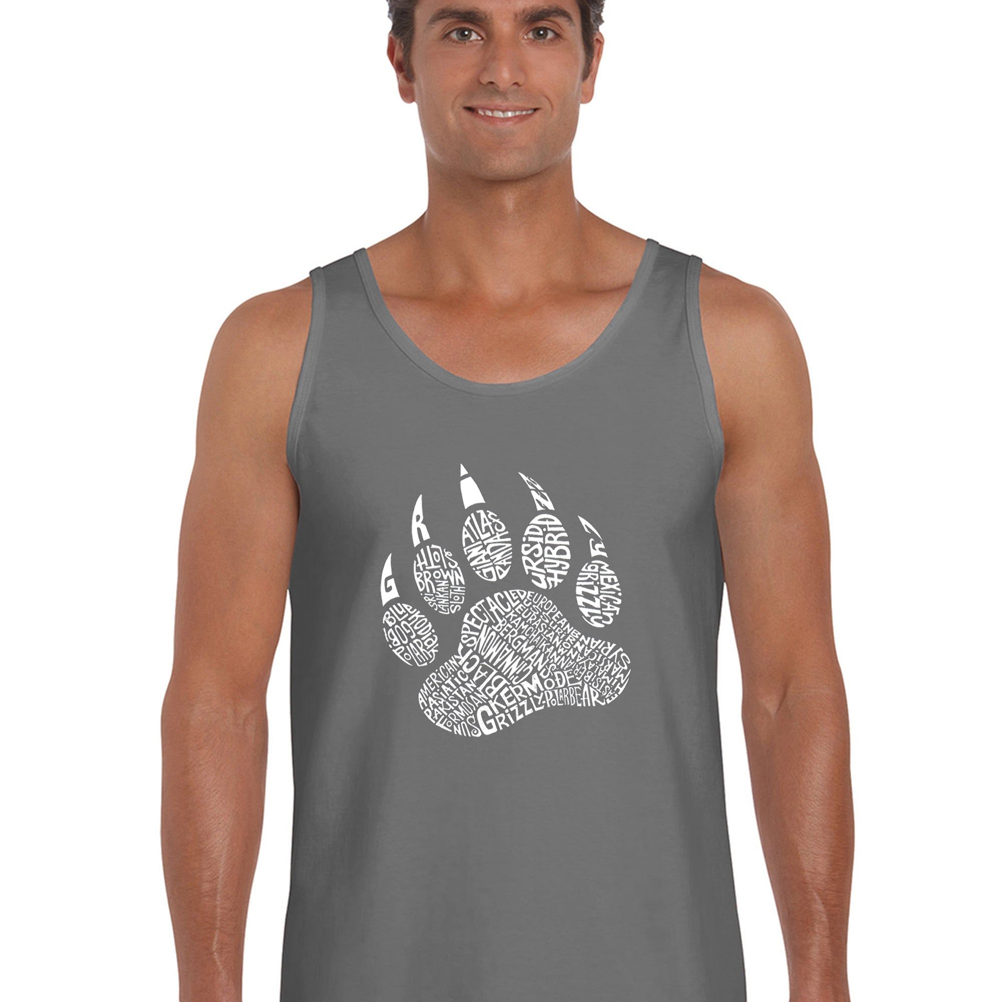 Types of Bears - Men's Word Art Tank Top sold by LA Pop Art product image thumbnail 5