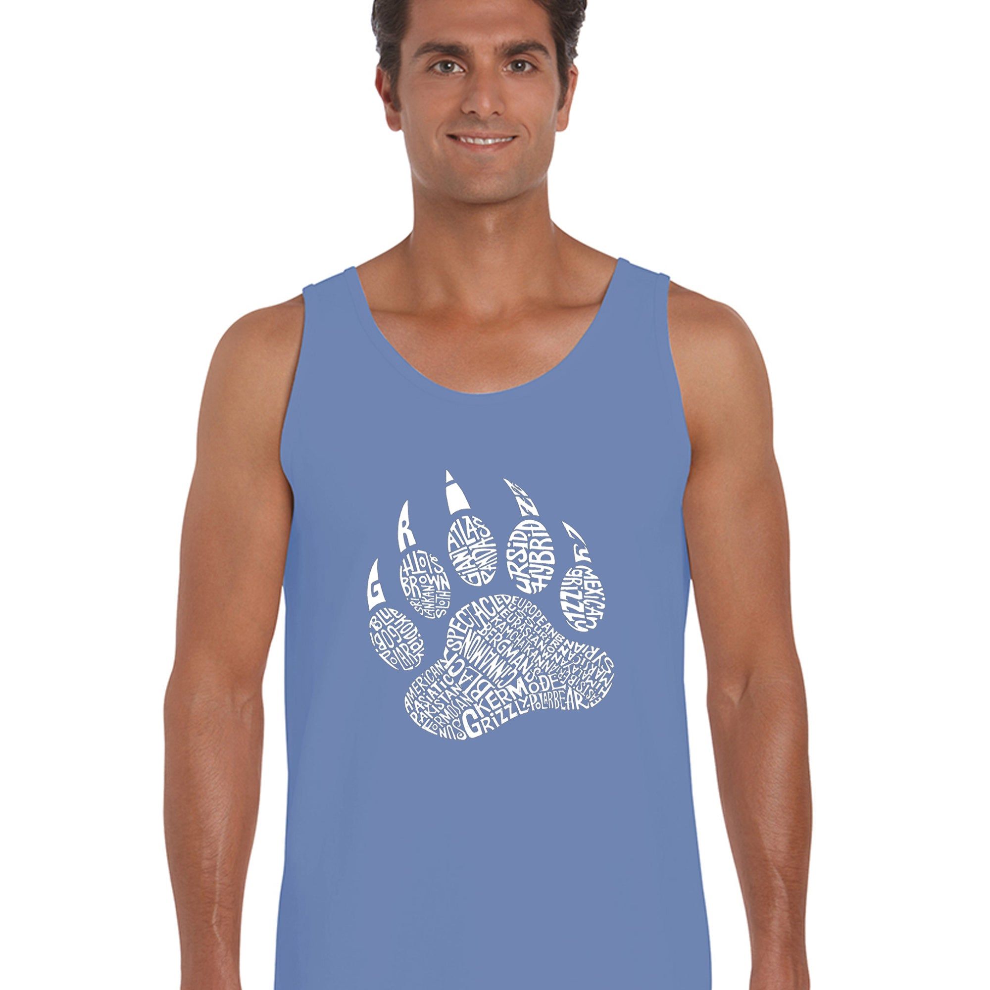 Types of Bears - Men's Word Art Tank Top sold by LA Pop Art product image thumbnail 3